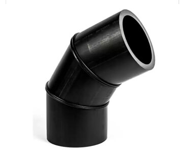 Fabricated HDPE 60 Degree Elbow